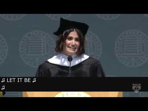 Idina Menzel's University of Pennsylvania Class of 2023 Commencement Speech