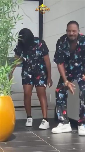 Late Junior Pope Dancing With His Beautiful Wife QuteJay Jennifer #shorts #2027