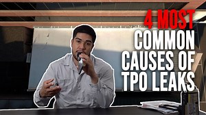 4 Most Common Causes of TPO Leaks –