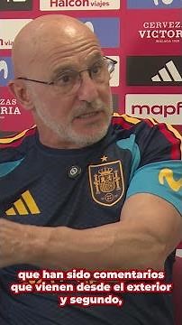 Luis de la Fuente is BLUNT on whether SPAIN is the FAVORITE to WIN the WORLD CUP