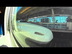 【車窓】東海道新幹線 のぞみ30号 新大阪 ⇒ 名古屋 進行右側 広角車窓動画 train window NOZOMI super express