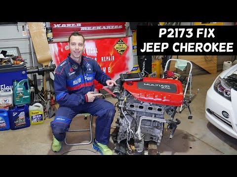 JEEP CHEROKEE CODE P2173 ENGINE LIGHT ON FIX