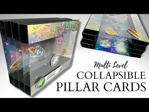 Collapsible Pillar Cards | 2 WAYS!!!