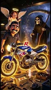 Kawasaki Ninja 2-stroke, an Alien Bike with the feel of a ground-attack jet
