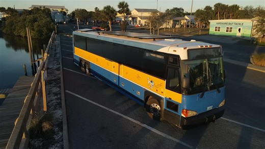 Retired Bus Drivers Created an Affordable, Off-Grid Tiny Home Out of an Old Transit Bus