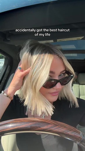 i mean, the bob is bobbing! 💇🏼‍♀️ #blonde #bobhaircut #hairstye #hair #haircut