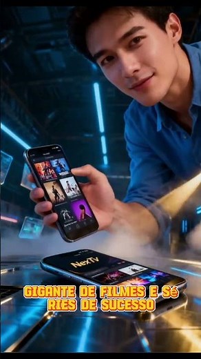 NEXTV rodando liso 😱🔥 interface nível Netflix + canais e filmes top!