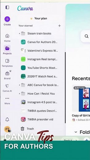 Organize Favorites Instantly with Canva Starred Folders