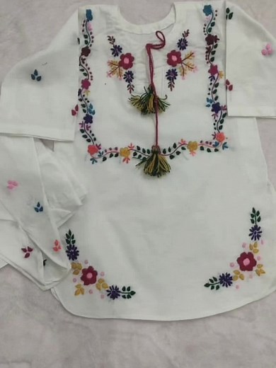 Baby Girl Embroidery Dress Designs Ideas for Trendy Outfits