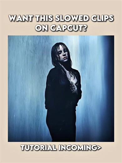 Slowed Clips Tutorial on CapCut