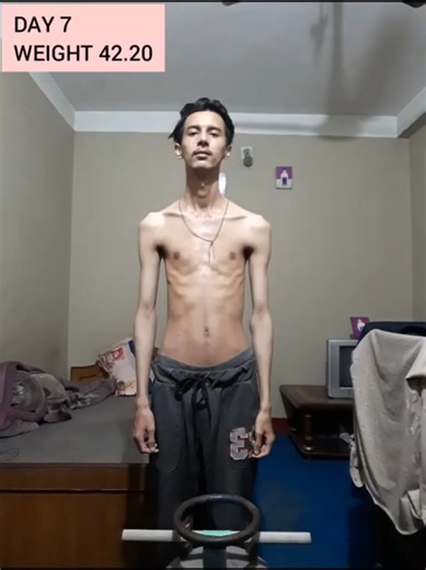 Day 7: 42.20kg | Bulking #bulking #exercise #fit #slim #fitness
