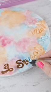 No need for fiddly letter cutters or moulds 👌, our patented letter sets make custom messages so much easier and stylish ✨️ Online at www.sweetstamp.online #sweetstamp #cakedesign #cakehack #cakedecoratingtips #cakelover #cakeviral #cakereel | Sweet Stamp - Amy Cakes