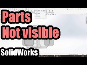 🧩 SolidWorks Parts Not Visible? 3 Easy Ways to Center Your Model on Screen (Zoom & Orientation)