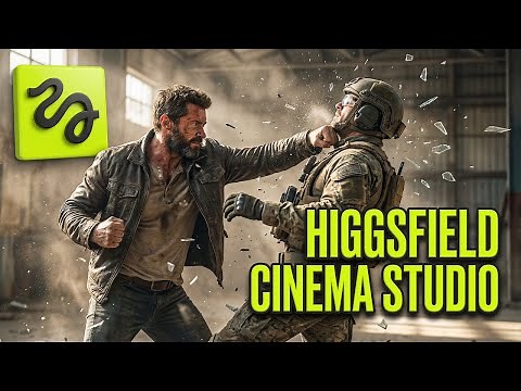 I Created a Cinematic Movie Scene Using AI | Higgsfield Cinema Studio Full Demo