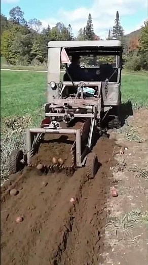 The Homemade Potato Digger