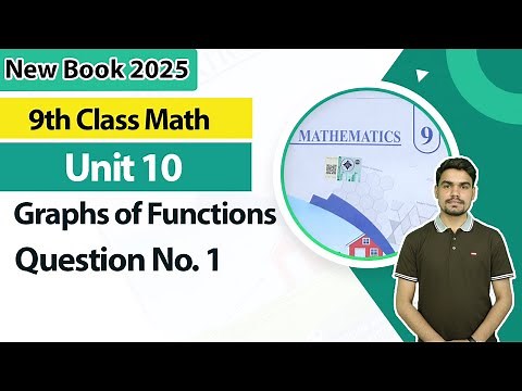 9th Class Math Unit 10 | Exercise 10.1 | Question 1 | 9th Math Book 2025