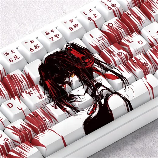Anime Character Style 68 Keycaps, Customizable Pattern Mechanical Keyboard Keycaps | PBT Keycaps | Handmade Keycaps | Gifts for Boyfriends - Etsy Australia