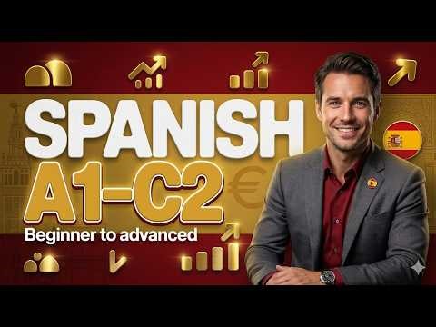 Learn Spanish Fast: Beginner to Advanced Speaking, Reading & Writing