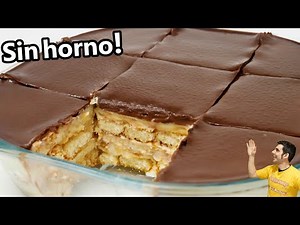 EASY AND DELICIOUS NON-OVEN DESSERT 😍🍰😋Cake tart or CERMOSO cake with BISCUITS Recipe # 712