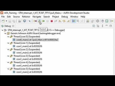 Flashing and Debugging your code with AURIX™ Development Studio