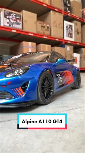 Essai de la A110 RC avec Esteban Ocon