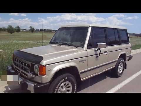 Mitsubishi Montero Review 1991
