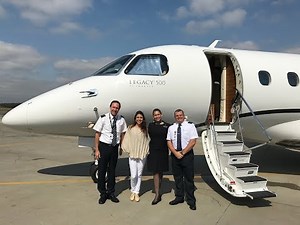 A BORDO DO LEGACY 500, O JATO MAIS RÁPIDO DA CATEGORIA