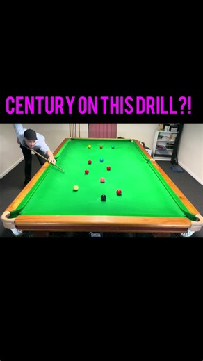 Century Break Under Pressure 🎯 | Open Table Match Prep Drill