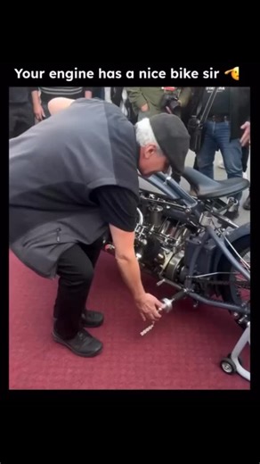 @roboticstrainer on Instagram: "Wait... Did a Classic V8 Just Get Put on Two Wheels?🛞🛞🏍️ Turn up the volume and prepare for the sound of pure, unapologetic American muscle! This isn't just a motorcycle; it's a four-wheeled legend savagely compressed into a two-wheeled terror. The video you need to see features a custom bike frame somehow housing a classic V8 engine. Forget subtle whispers and gentle purrs-this machine idles with the rumble of a thousand cubic inches and screams with the raw, 