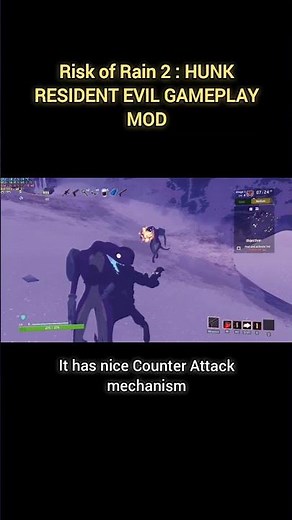 HUNK Mod Gameplay Preview ( Risk of Rain 2 ) #riskofrain2