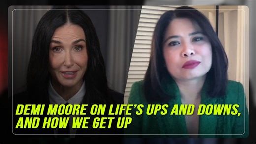 21K views · 103 reactions | Demi Moore opens up about resilience, creative risk, and embracing life’s next chapter in a candid conversation about her new projects, personal growth, and the lessons learned from being underestimated. | ABS-CBN News | Facebook