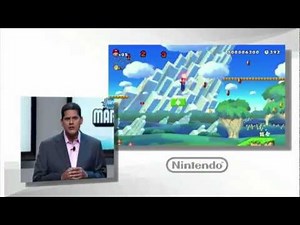 New Super Mario Bros. U - Gameplay Walkthrough E3 2012 Demo (Wii U) [HD]