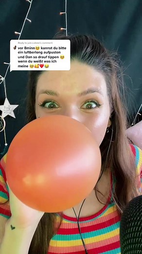 ASMR Balloon Squeaking Response