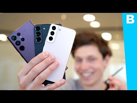 First impressions: the new Samsung Galaxy S22 series