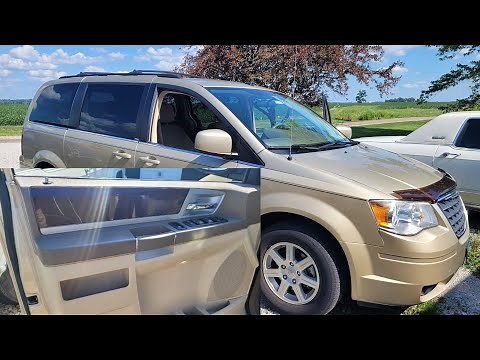 2008 2014 Dodge Caravan 2008 2016 Chrysler Town & Country Front Door Power Window Regulator Replace