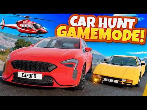 NEW Car Hunt Gamemode is INSANE in BeamNG Drive Mods