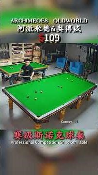 Ever wanted a snooker table built to WST professional tournament standards? 🎱