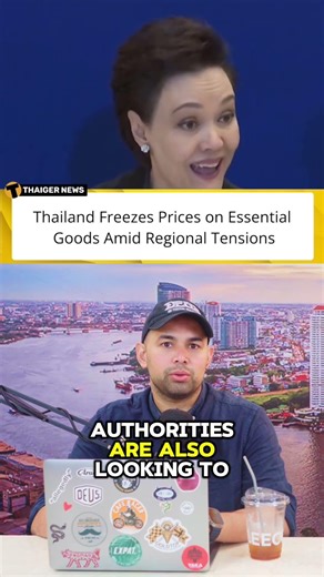 Thailand freezes essential goods prices to ease pressure on consumers