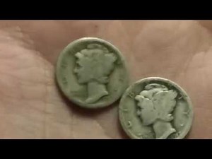 1917-P mercury dime |With coin facts|