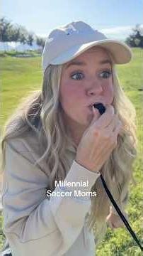 Millennial Soccer Moms ⚽️ #funnyvideo #funnyshorts #gentleparenting #momhumor