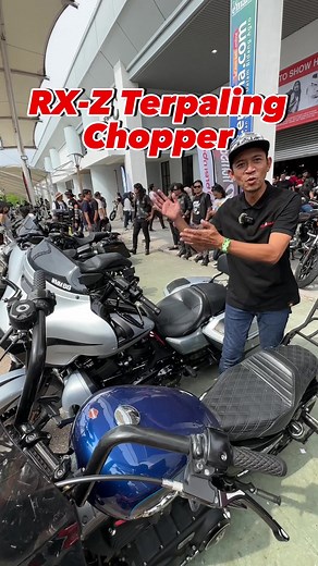 RX-Z Yamaha RXZ Custom Chopper Modifications