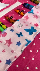 1.8K reactions · 347 shares | 曆 BEHIND THE SCENES 曆 ️Crayon Portfolio️ This little art portfolio and organizer is perfect for on-the-go for the inspiring artist. #shoplocalnc #smallbusinessnc #smallbusiness #smallbusinessowner #smallbusinesslove #smallbusinesslife #shopsmallbusiness #shopsmall #communityovercompetition #successmindset #entrepreneurspirit #createyourhappy #beyourownboss #businesspassion | Sweet Ladybug Creations | Facebook