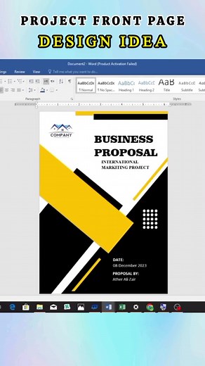 Designing Eye-Catching Book Covers in MS Word