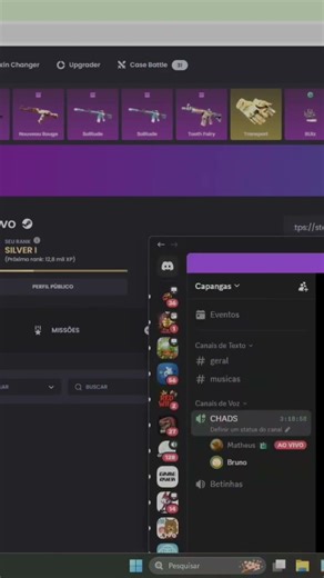 Perdi todo o dinheiro do meu amigo abrindo caixas no CS2 #Key-Drop #cs2