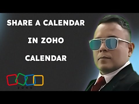 How To Share Zoho Calendar { 2025 edition }