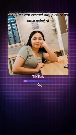 AI Filter Photo Expander Trend on TikTok