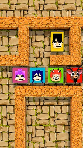 Help RUMI Escape From Demon JINU In KPOP DEMON HUNTERS MAZE Challenge! - Animation | Mazizien