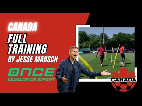 Canada - full training by Jesse Marsch