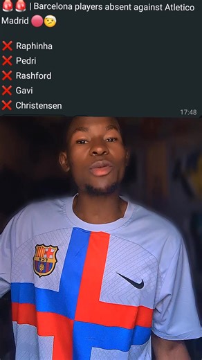 les blessés de Barça contre Atlético Madrid, pedri, raphinha, Christensen et gavi #fcbarcelona #football #lubumbashi😘🌺congolaise🌺😍 #viral #vues