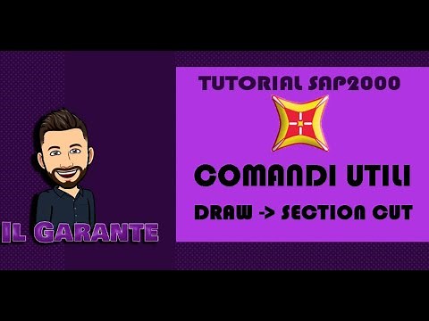 Section Cut Draw - Sap2000